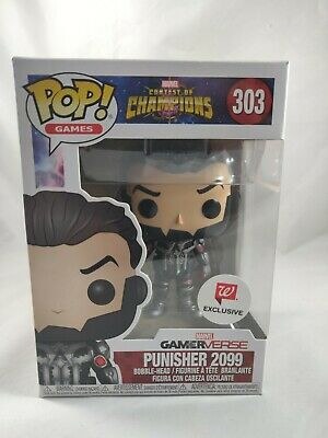 Pop Games Marvel Contest of Champions Punisher 2099 Walgreens Exclusive Vinyl Figure