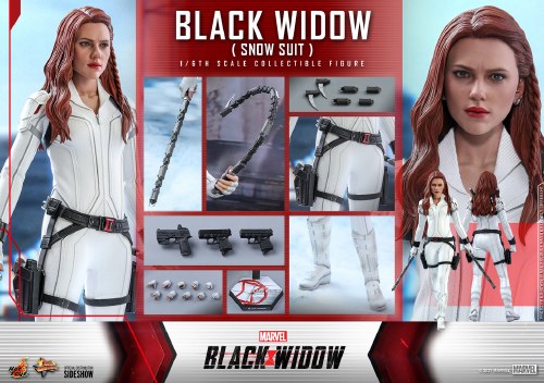 Black Widow Snow Suit Version 2021 1:6 Scale Hot Toys Figure