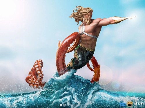 Aquaman Deluxe 1:10 Iron Studios Statue