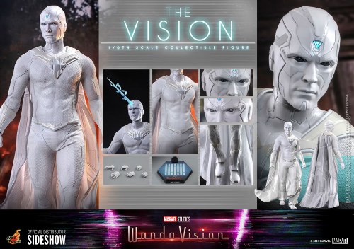 WandaVision The Vision (White) 1:6 Scale Hot Toys Figure