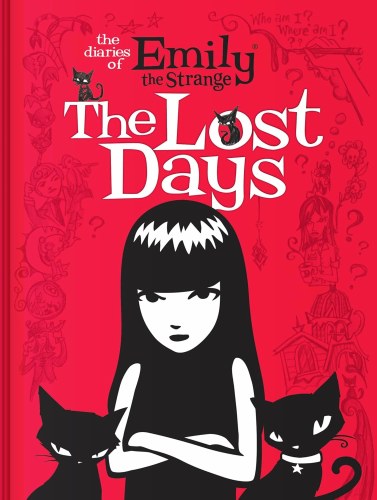 Diaries of Emily the Strange Lost Days Novel HC