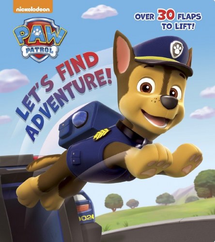 Paw Patrol Let's Find Adventure! Board Book
