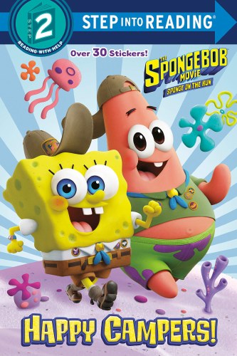 SpongeBob Movie Sponge on the Run Happy Campers! SC Step Into Reading Book Step 2
