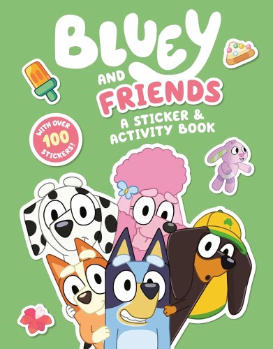 Bluey and Friends SC Sticker and Activity Book