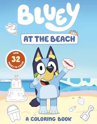 Bluey at the Beach Coloring Book