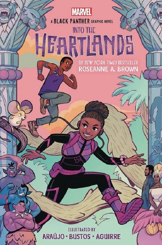Black Panther Shuri and T'Challa Into the Heartlands HC