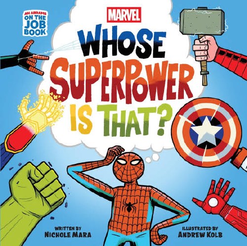 Whose Superpower is That? Board Book