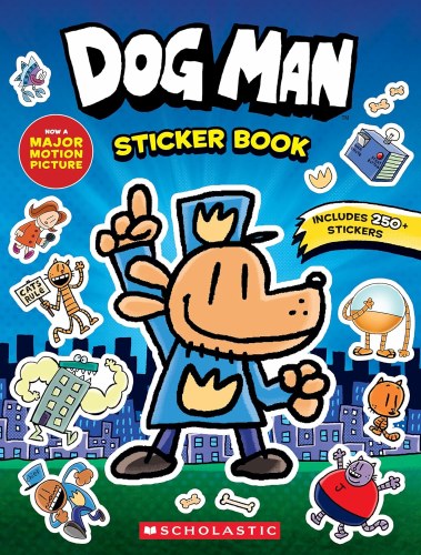 Dog Man Sticker Book SC