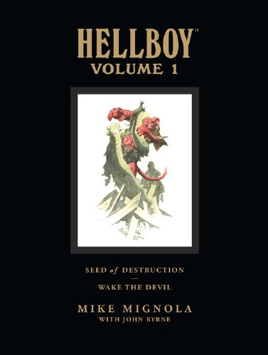 Hellboy Library Edition Vol 01 HC Seed of Destruction and Wake the Devil