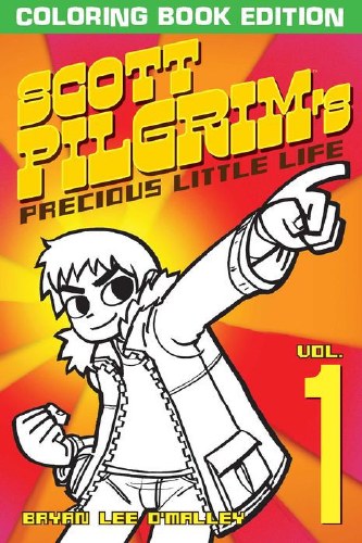 Scott Pilgrim's Precious Little Life Coloring Book SC