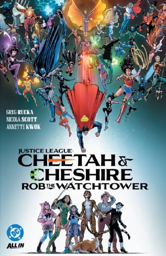 Justice League Cheetah & Cheshire Rob the Watchtower SC