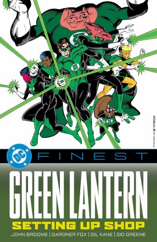 DC Finest Green Lantern Setting Up Shop SC