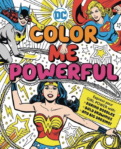 DC Super Heroes Color My Powerful SC