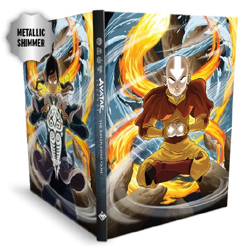 Avatar Legends RPG Core Book HC Aang Special Front Cover