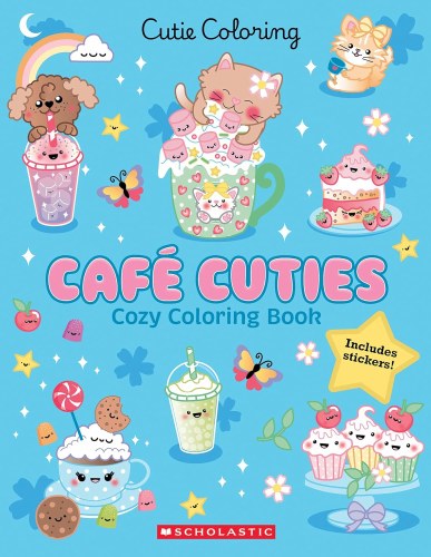 Cafe Cuties Cozyl Coloring Book SC