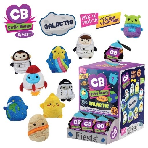 Cutie Beans Galactic Series 2.5 Mystery Plush Clip