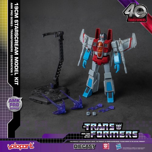 Transformers G1 Starscream AMK PRO Series 19cm Model Kit