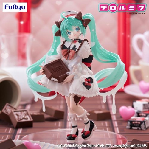 Hatsune Miku x TIROL CHOCO Hatsune Miku Milk Ver Trio-Try-iT Figure