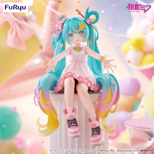 Hatsune Miku 10th Anniversary Noodle Stopper Figure