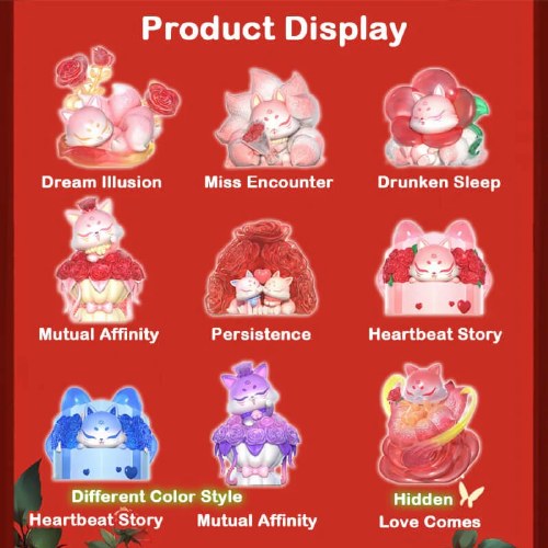 Ancient Nine Tails Rose Fairy Blind Box