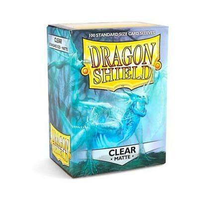 Dragon Shield Matte Clear Card Sleeve 100-Count Pack