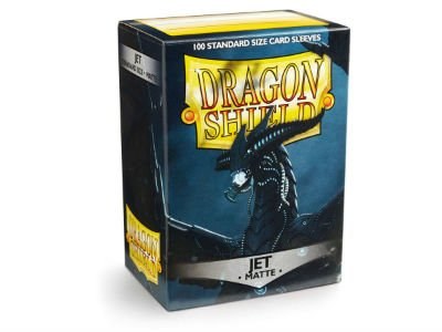 Dragon Shield Matte Jet Card Sleeve 100-Count Pack