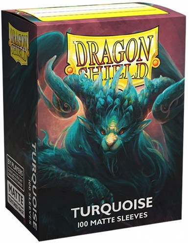 Dragon Shield Matte Torquoise Card Sleeve 100-Count Pack