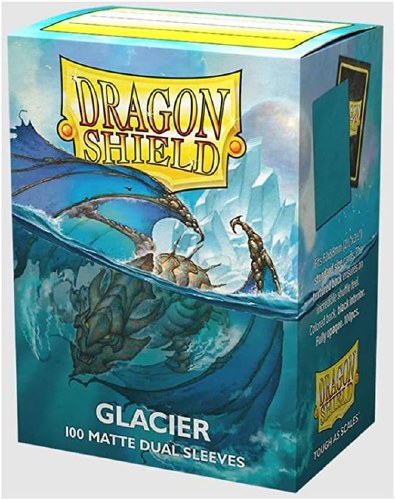 Dragon Shield Dual Matte Glacier Card Sleeve 100-Count Pack