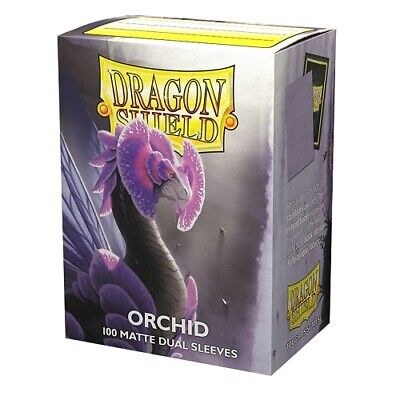 Dragon Shield Dual Matte Orchid Card Sleeve 100-Count Pack