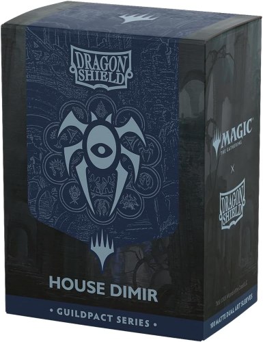 Dragon Shield Magic the Gathering Guildpact Series House Demir Standard Matte Dual Art Card Sleeve 100-Count Pack