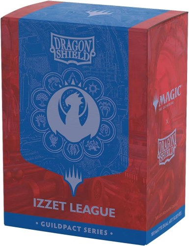 Dragon Shield Magic the Gathering Guildpact Series Izzet League Standard Matte Dual Art Card Sleeve 100-Count Pack