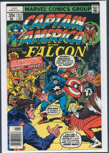 Captain America #217