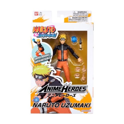 Naruto Renewal Ver Anime Heroes 6.5" Figure