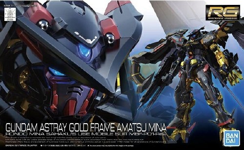 Gundam Astray Gold Frame Amatsu Mina RG 1/144 Model Kit