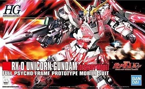 Gundam UC RX-0 Unicorn Destroy Mode HGUC 1/144 Model Kit