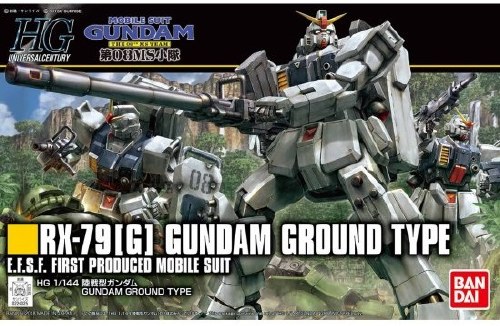 Gundam RX-79G Gundam Ground Type HG 1/144 Model Kit