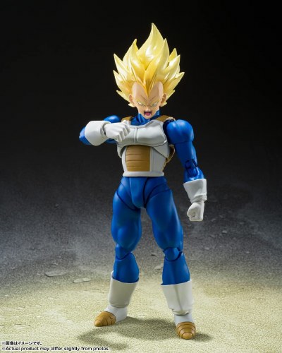 Dragon Ball Z Super Saiyan Vegeta Awakened Super Saiyan Blood S.H. Figuarts Figure