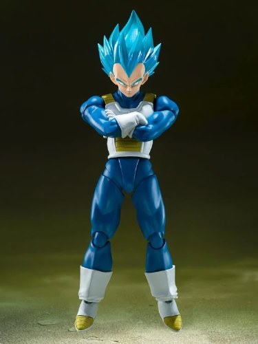 Dragon Ball Super Vegeta Super Saiyan God Super Saiyan Unwavering Saiyan Pride S.H. Figuarts Figure