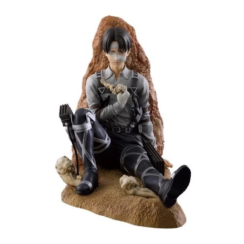 Attack on Titan Levi Battle of Heaven and Earth Mega Impact Ichibansho Figure