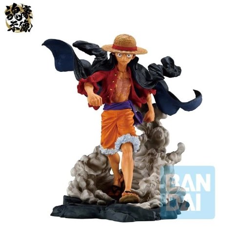 One Piece Monkey D Luffy Memories of Adventure and the Shipping Route the Future Gorgeous Statue Ichibansho Figure