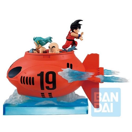 Dragon Ball Son Goku & Bulma & Krillin Vs Red Ribbon Army Ichibansho Figure