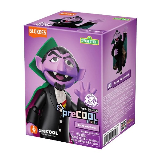 Sesame Street Count Von Count Series 02 preCOOL Model Kit