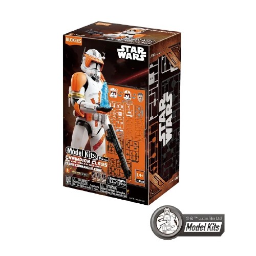 Star Wars Clone Commander Cody Champion Class Model Kit