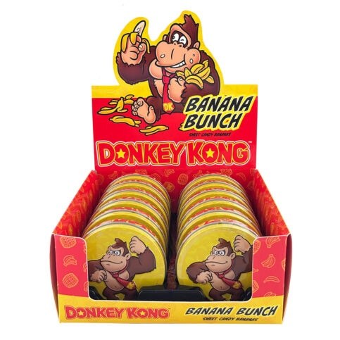 Donkey Kong Banana Bunch Candy Tin