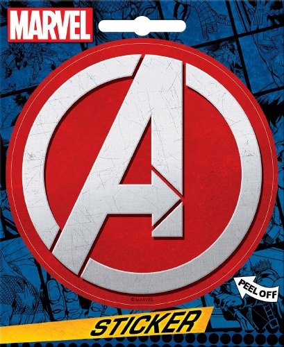 Avengers Logo Die Cut Sticker