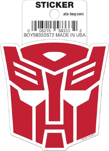 Transformers Autobot Logo Die Cut Sticker
