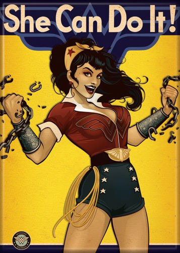 Wonder Woman Bombshell Magnet