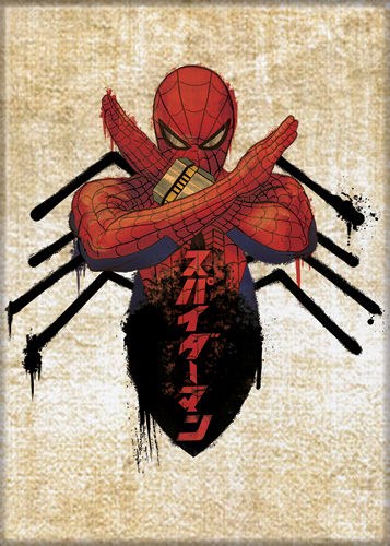Japanese Spider-Man Body Magnet