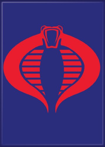 GI Joe Cobra Insignia Magnet