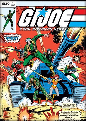 GI Joe Comic 1 Tank Magnet